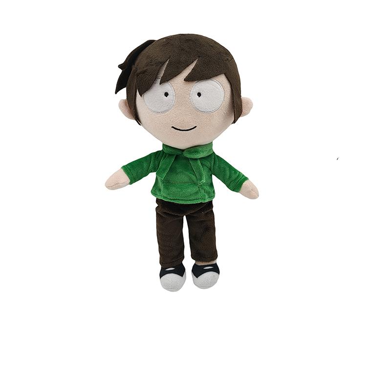 

Аниме Eddsworld плюшевая мультяшная кукла для дома, украшение для дома, мягкая игрушка, рождественский подарок для детей 30cm
