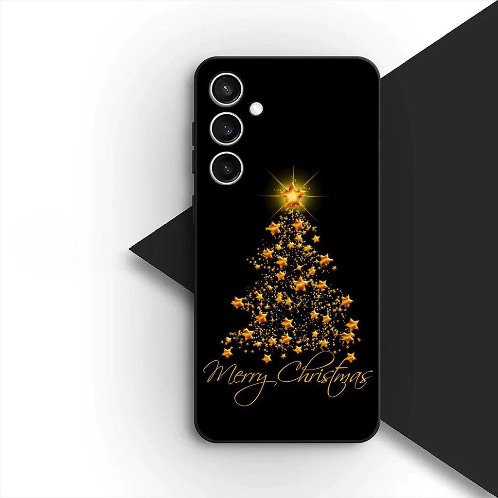 Père Noël Joyeux Noël Sapin de Noël Cerf Coque de Téléphone pour Apple iPhone 17 Air 12 13 Pro Max Mini ProMax 7 + 8 Plus Coque Souple