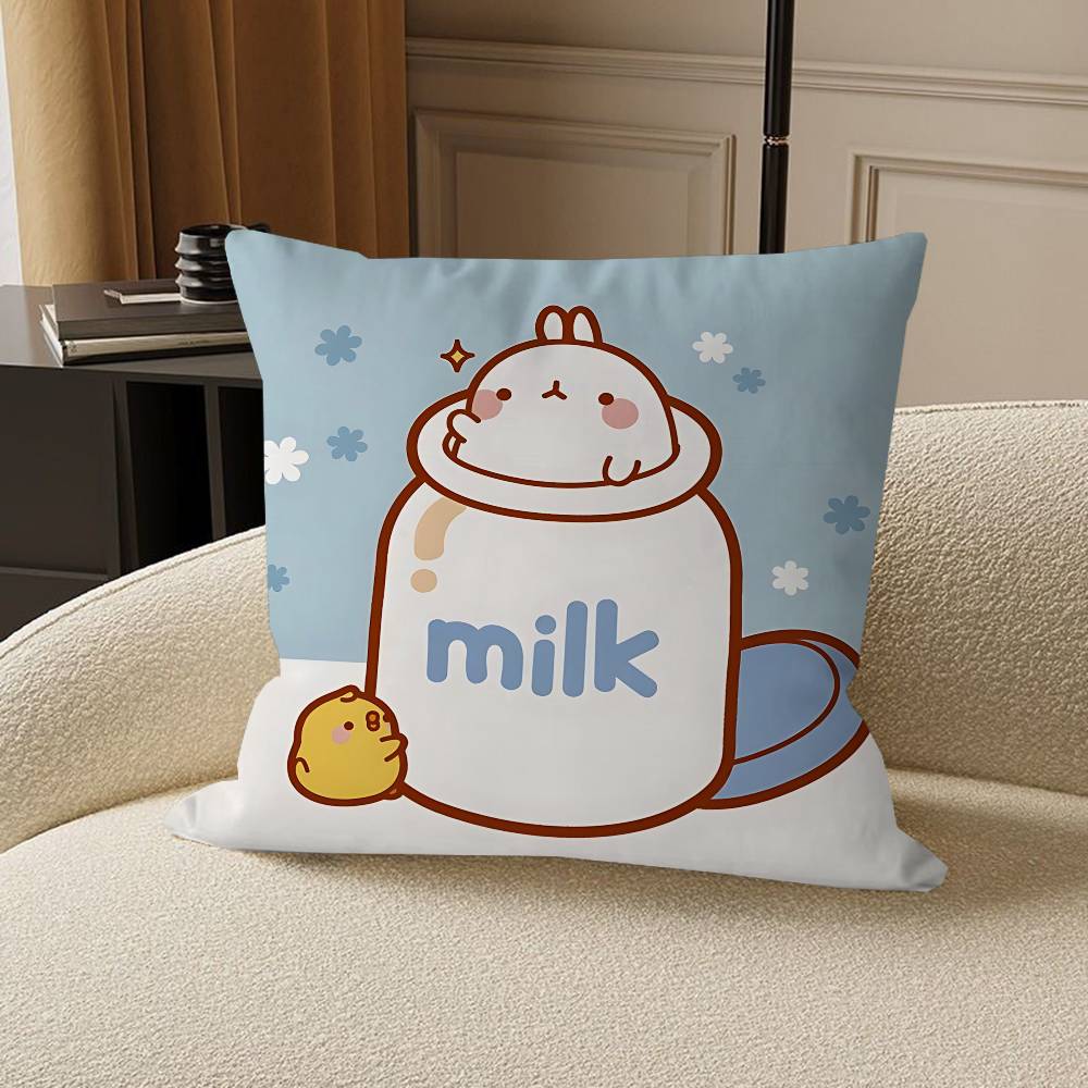 Anime F-Fairy Tail Stitch Lucky Dragon Pillow Cover Sofa Cushion Cover Home Room Decoration Children Gift