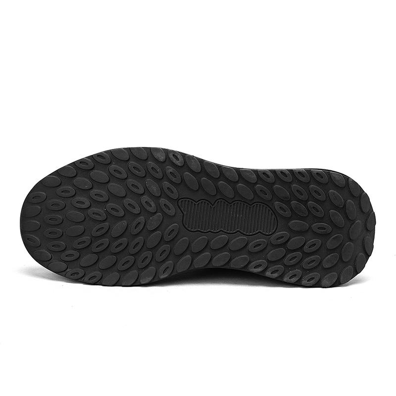 Men's Leisure Mesh Breathable Leather Shoes Outdoor Sports Shoes For Men Hollowed Out Sneakers Men Comfortable Casual Shoes