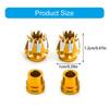 M3 CNC 3D Rocker Antislip Transmitter Stick Ends Rocker 3mm for JR Radio transmitters for RC Remote Controller