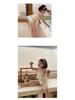2025 Summer Korean Girls' Lace Trim Cutout Swimsuit