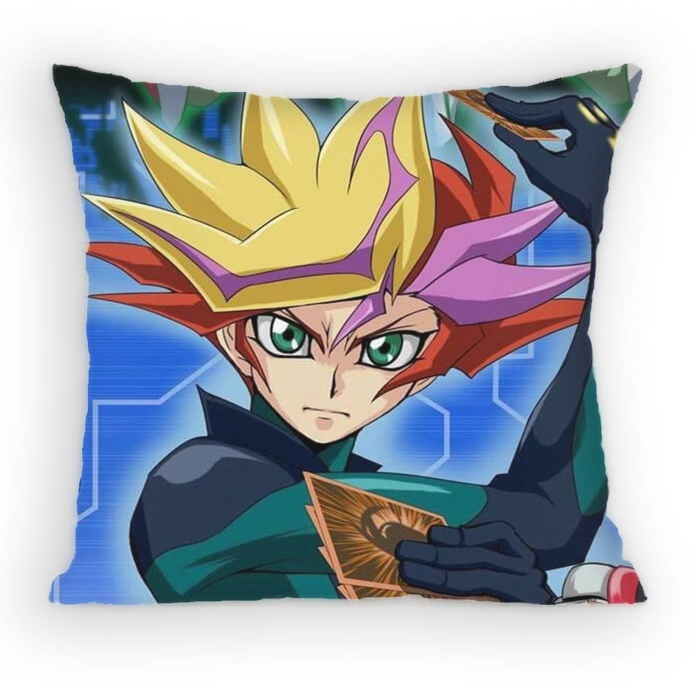 YuGiOh VRAINS Cool Pillow Case Sofa Living Room Bedroom Headboard Backrest Cushion Square Cushion Nap Time