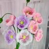 Tulip,Daisy Bouquet Handmade DIY Material Package, DIY Craft Supplies Chenille Stem Thanksgiving Day DIY Flower Material details