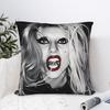 Lady Gaga Legendary Singer  Pillow Case  Soft Pillow Cover For Chair Sofa Home Decor Kawaii Pillowcases