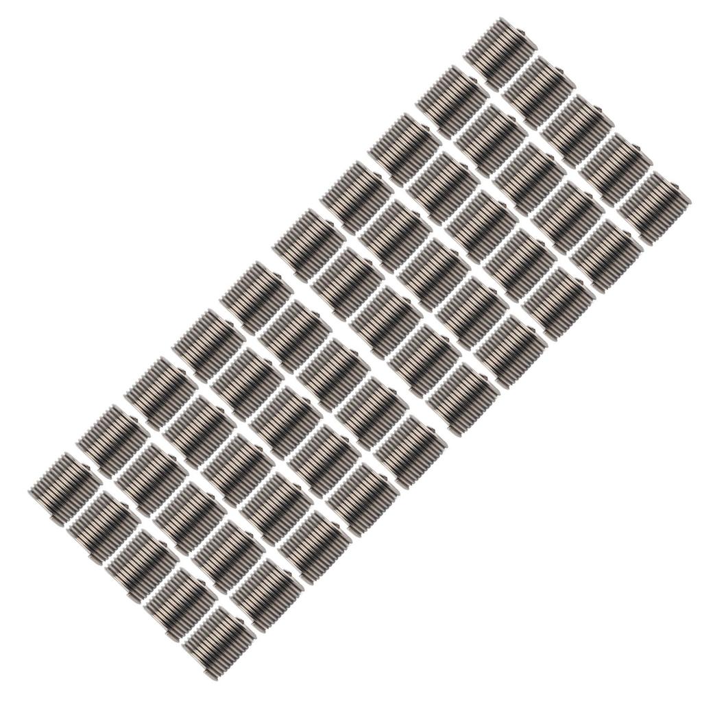 50Pcs Thread Inserts Male Female Reducing Nut Repair Tool Stainless Steel Fastener M10x1.252D