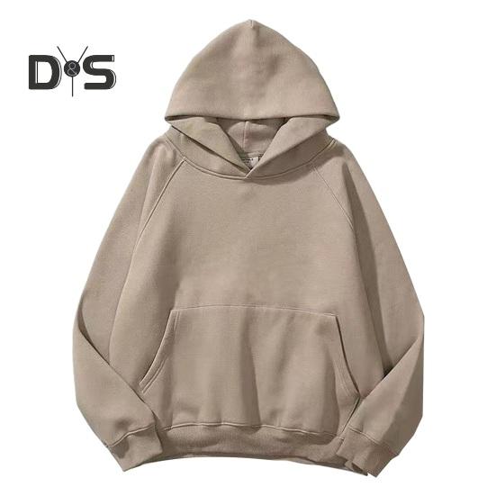 

Мужская осенне-зимняя толстовка с капюшоном, двухслойная, однотонная, свободная, с большим карманом, мягкий свободный пуловер с длинным рукавом, эластичная манжета, уличная одежда с капюшоном, мужская толстовка с капюшоном 2XL верблюд