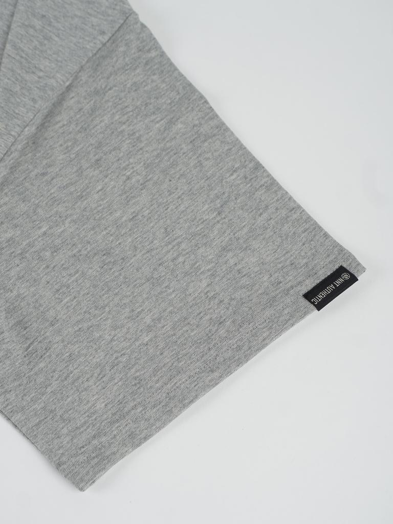 NENETS AUTHENTIC Overfit City Basic S/S Tee Melange Gray