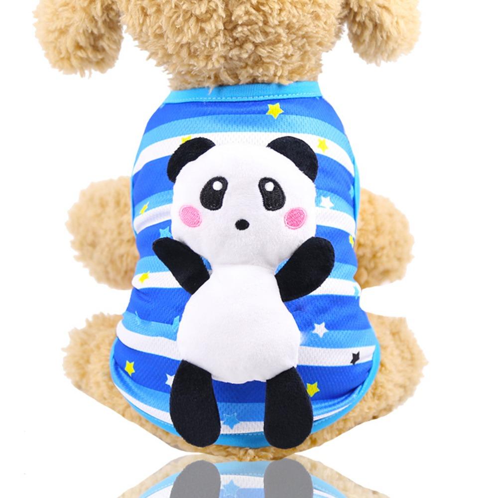 Vest Mesh Breathable Dog Cat Pet Small Medium Dog Spring Summer Cat Supplies Dog Clothes Teddy Bi