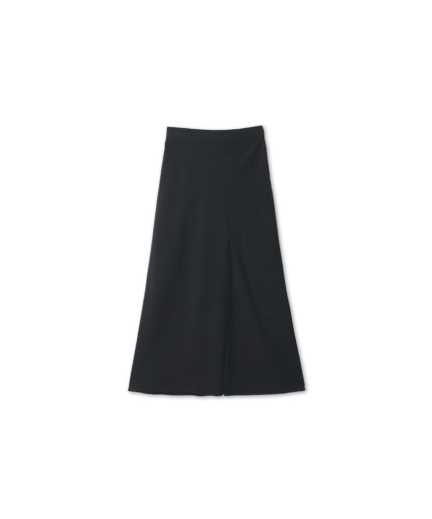 320SHOWROOM H-Line Slit Long Skirt Charcoal