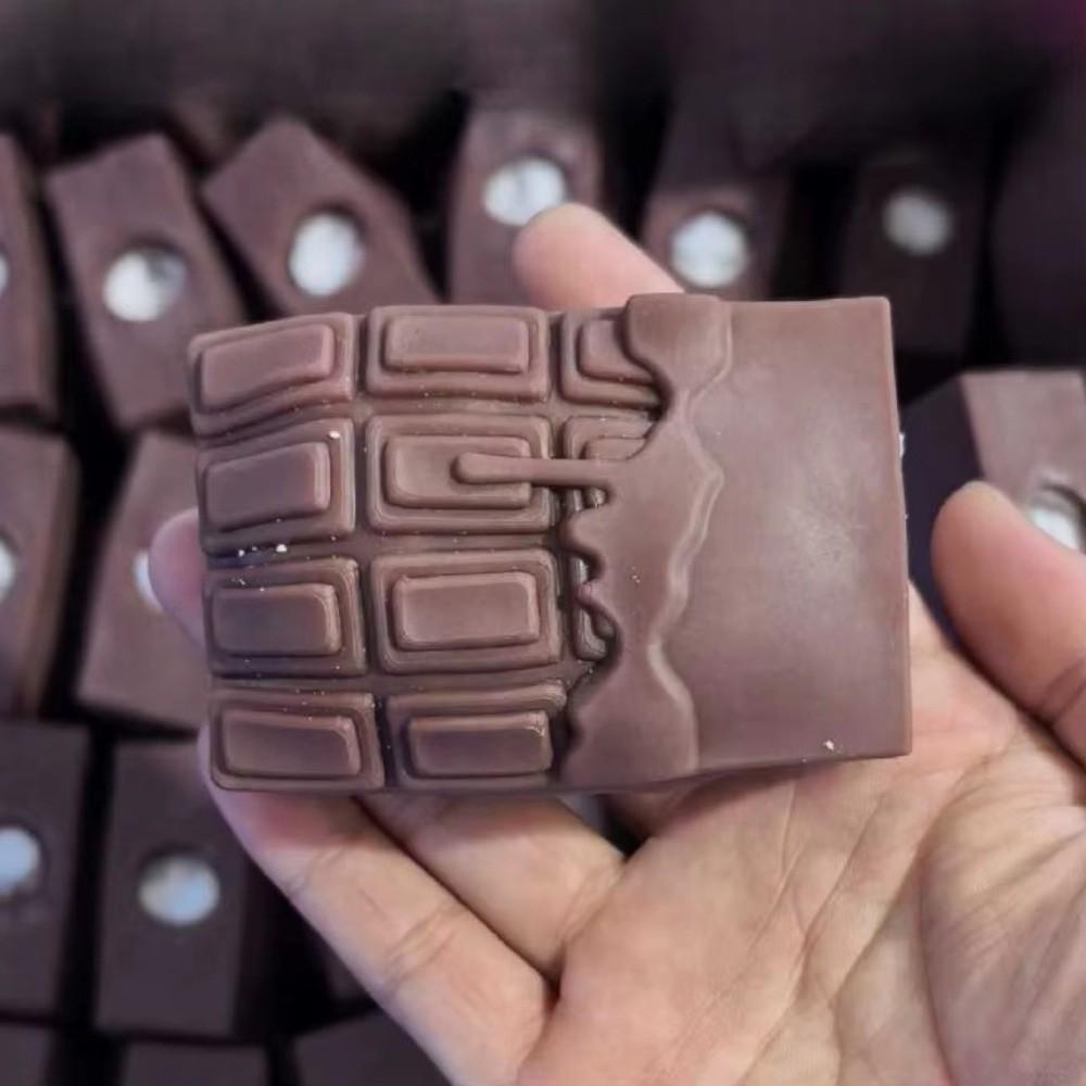 Crispy Sound Chocolate Squeeze Toy Handmade Stress Relief Ball Squeeze Stress Ball  Stress Relief