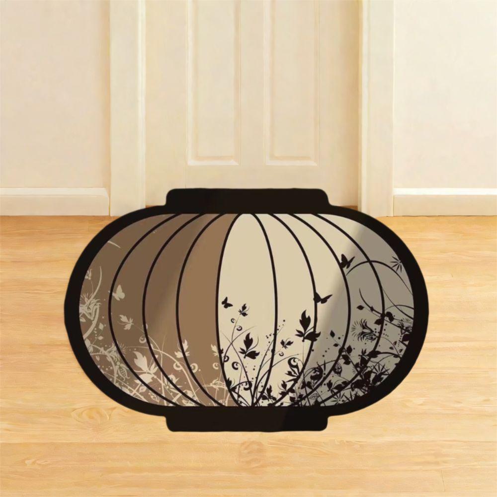 Antique Toilet Foot Mat Non-slip Lantern Floor Mat Rug Bathroom Door Mat  Toilet