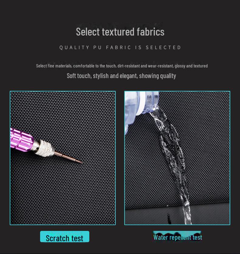 Trendiger wasserdichter Nylon-Rucksack: High-End Mode für Männer & Frauen, Schultasche mit großem Fassungsvermögen & Business-Laptoptasche