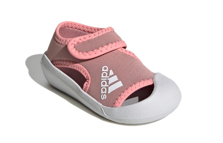 Adidas Comfortable Slip Resistant Cushioning Abrasion Resistant Low top Toddler Shoes Pink White Infant And Toddler FV8894