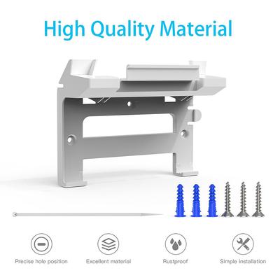 For Starlink Gen 3 Router Mount Power Supply Brackets Holder 2 In 1 Wall Mount Space Saving Satellite Internet Kit