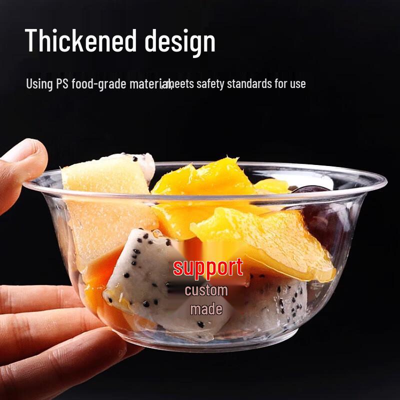Jinyuan Disposable Crystal Bowls Set