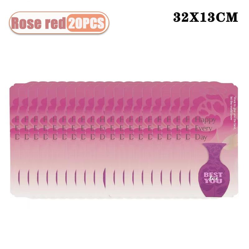 Foldable Valentine Flower Bouquet Box Simple Elegant Design Handheld Easy Carry for Wedding Home Party Romantic Gift