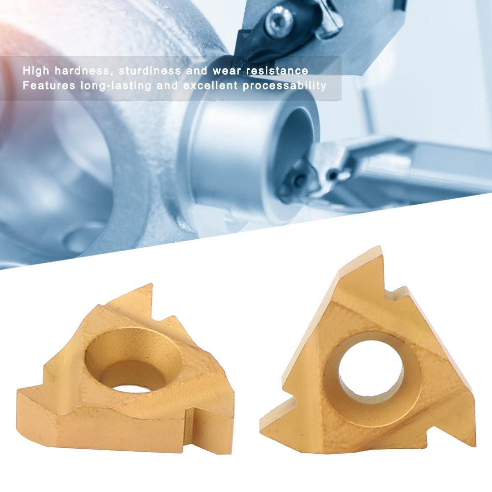 16ER AG60 Carbide Inserts External Thread Cutting Tool for Stainless Steel Processing