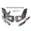 Motorcycle FOOTBOARDS For SUZUKI GSXR-1000 2017-2024 Rear Sets Heighten Pedal Adjustable Rearsets FootPegs Shift Lever Brake