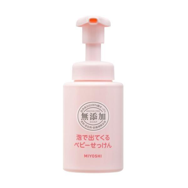 Japan Miyosi Soap Additive Free Foaming Baby Soap 250mL  200mL Refill