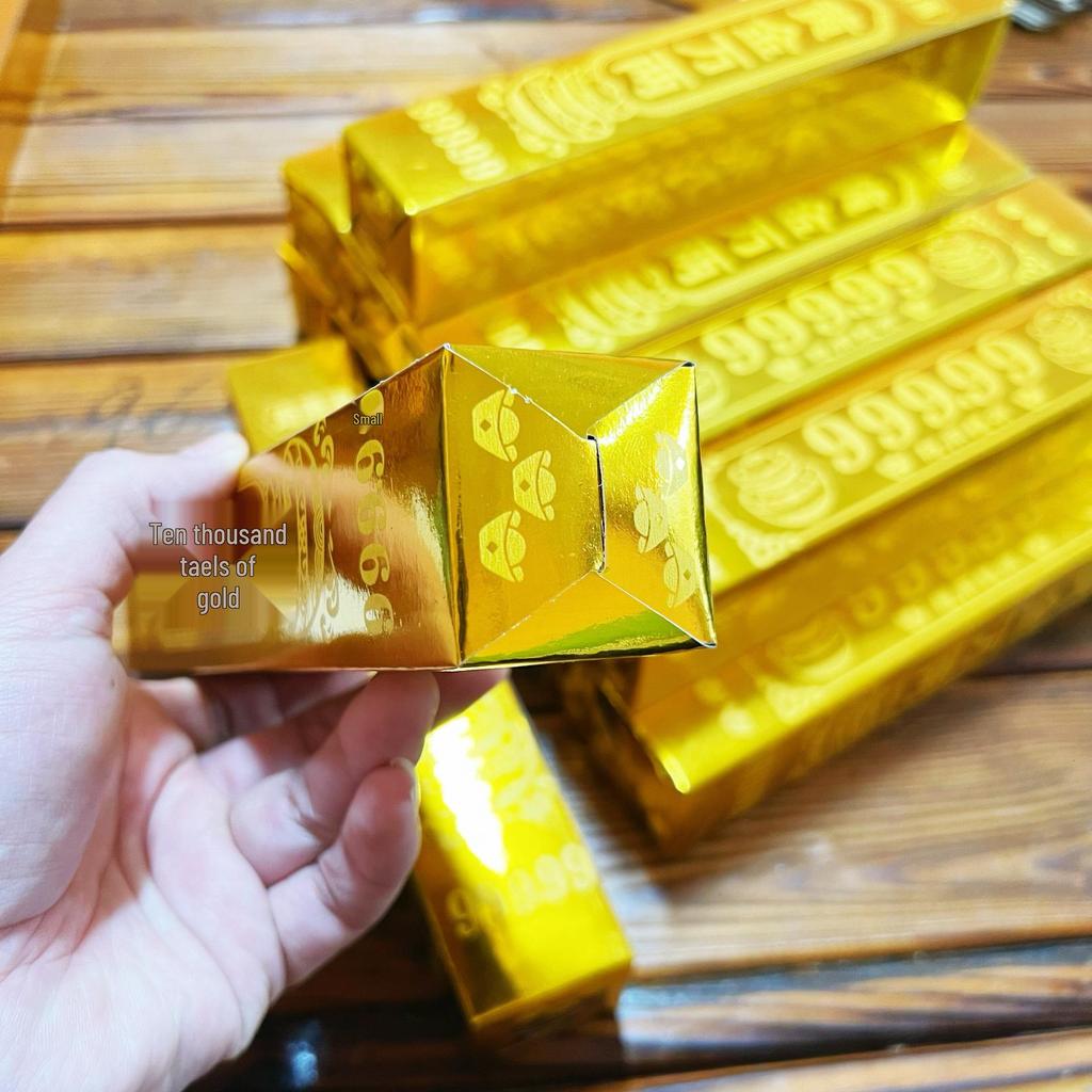 Ten Thousand Taels Hell Money Ingots for Ancestor Worship and Festivals