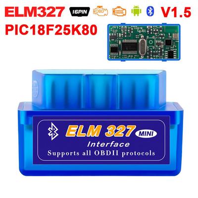 Bluetooth Car OBD2 Detector with PIC25K80 ELM327 Chip - English Version