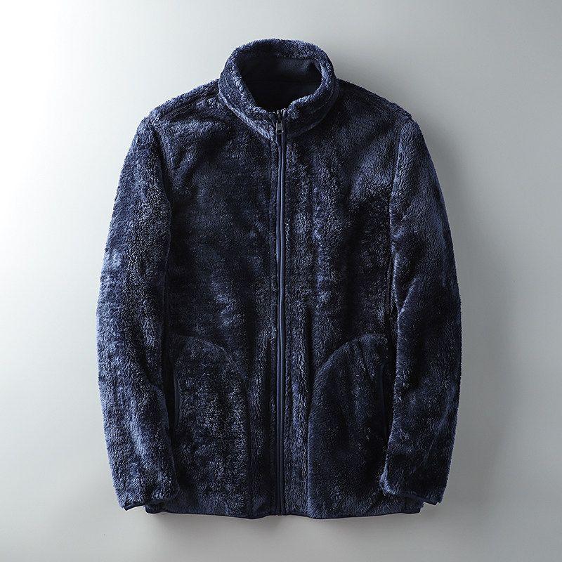 Cattle Goods Winter Export Daily Order Outwear Double-Sided Velvet Sweatshirt