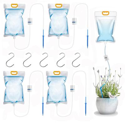1 Stück 3,5 l automatischer Tropfbewässerungsbeutel für Pflanzen. Einfach zu verwenden, keine Batterie erforderlich, transparente/undurchsichtige Optionen, geeignet für Blumen und Pflanzen.