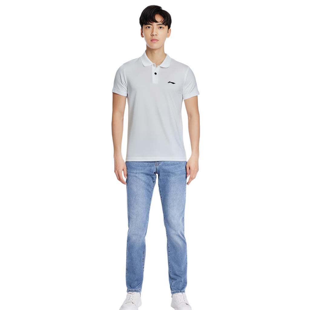 Li Ning Polo Shirts Men's Polo Collar Moderate Straight Fit APLR005-2