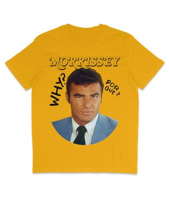 Morrissey - Burt Reynolds - Drumhead Art - 2022 - Organic T Shirt - The Smiths