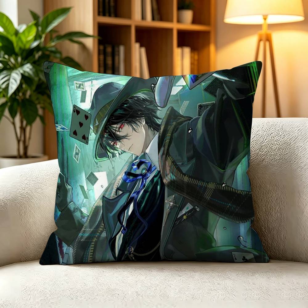 AAyn Alwyn Lovebrush Chronicles Character Pillow Case Square DoubleSided Sofa Cushion Cover Bedroom Bedside Pillow