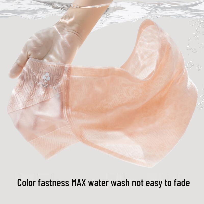 YOUKESHU Women's 10A Antibacterial Cotton Seamless High-Waist Briefs