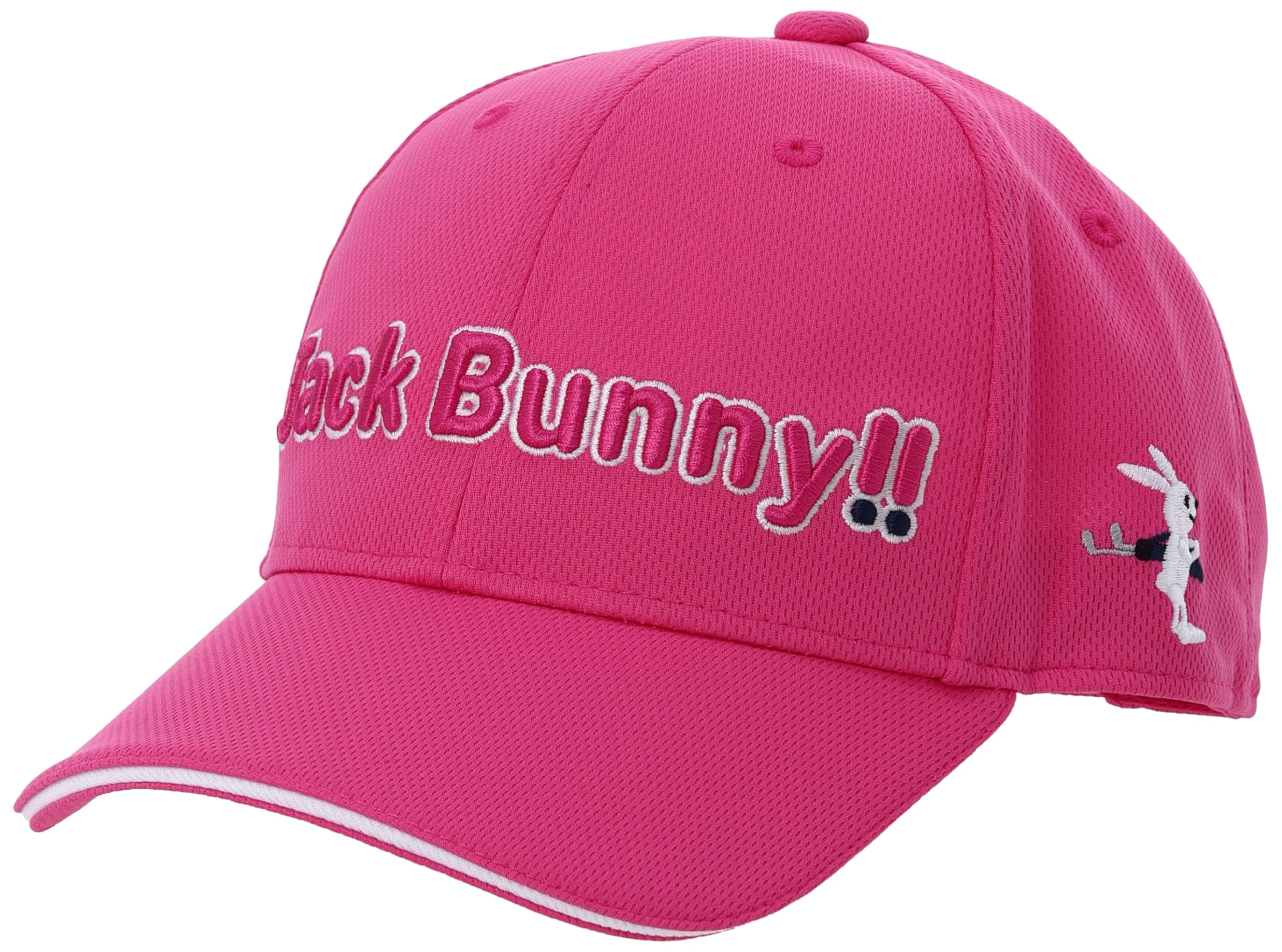 

Continuing standard product Cap Hat Golf FR [Jack Bunny] (Brand logo/size adjustable) / / 262-4987102 091_Pink