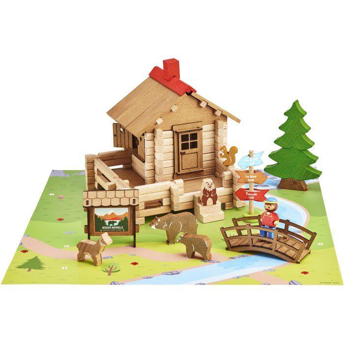 JEUJURA - Construction en bois - La réserve naturelle - 125 pieces - Des 5 ans