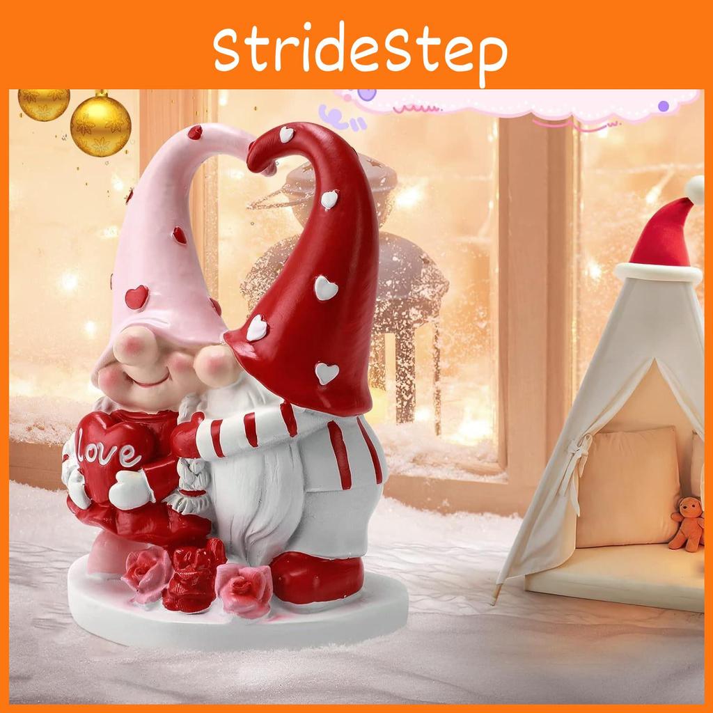 Charmante Harz-Gnom-Figur für die Heimtischdekoration Perfektes Valentinstagsgeschenk