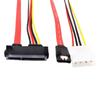 1 Stück Sata7+15P zu 7+4Pin Konverterkabel Ide Sata3.0 Kabelteiler für Festplatte Optisches Laufwerk Datenkabel Stromkabel
