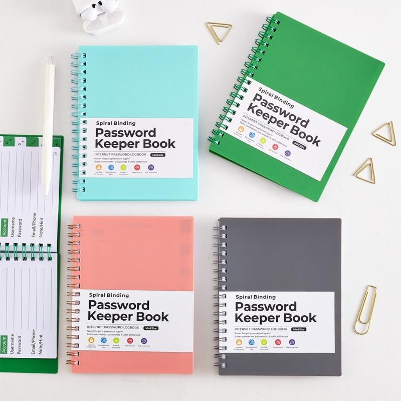 Libro Password Sicuro e Organizzato Quaderno Custode Password con Schede Alfabetiche per Anziani