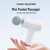 Rechargeable Mini Fascial Massage Gun for Muscle Fitness