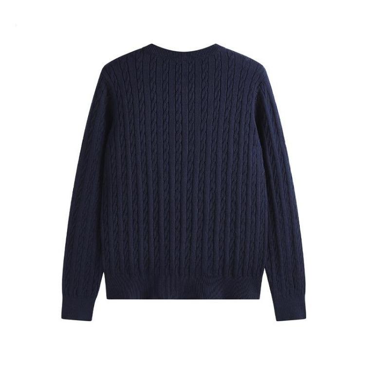 New Autumn Retro Knitted Cardigan Women High End Long Sleeve Round Neck Sweater Jacket Top Design