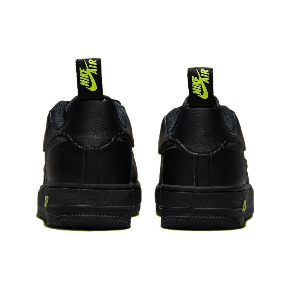 New Nike Air Force 1 Low Black Volt GS FV7020-001