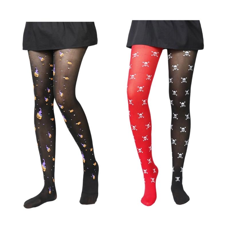 Breathable Stretchable Pantyhose Festive Costume Accessories For Halloween Parties Costume Balls And Long Wear