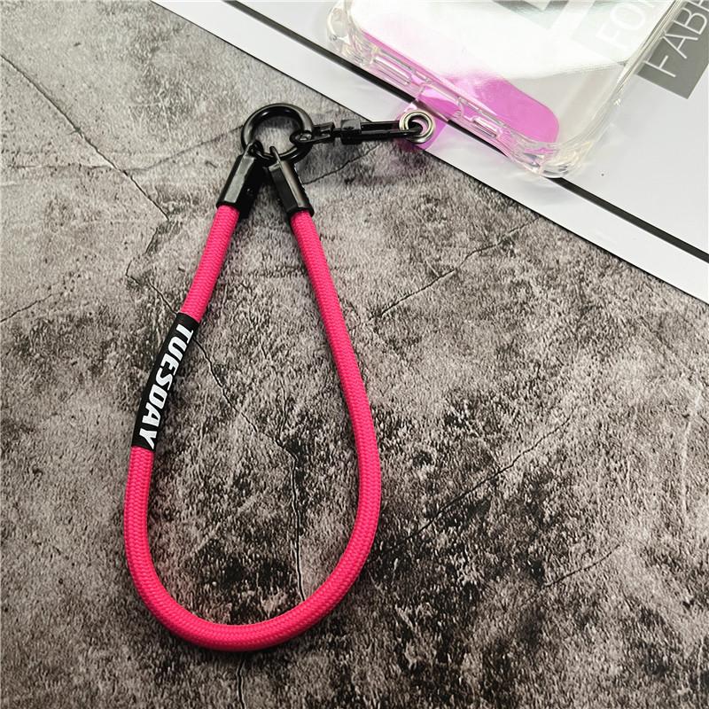 Keychain Phone Lanyard Strap for Phone Accessories Bracelet Telephone Chain Metal Lobster Clasp Key Landyard Bag Car Keys Rope