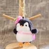 Cute Penguin Plush Toy Keychain Cartoon Stuffed Doll Backpack Pendant Bag Hanging Decoration Lovely Gifts