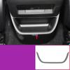 For Geely Emgrand L HiP/HiX  + Car Styling Gear Shift Window Control Panel Front Rear Air Vent Outlet Carbon Fibre Interior