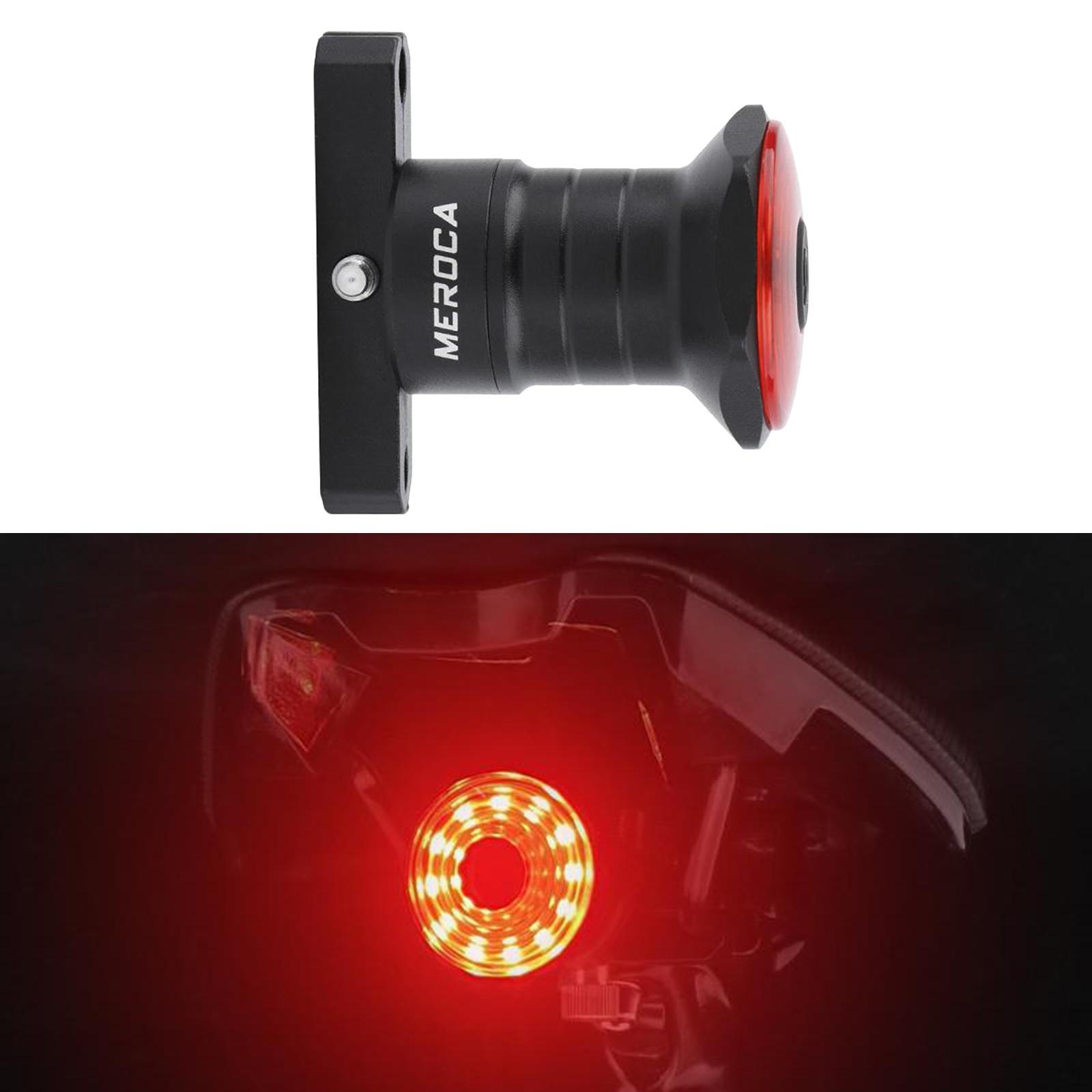

, Waterproof Bike Light USB Rechargeable Automatically Sensitively Brake Sensor Light, Cycling Saddle Mount