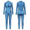 Halloween costume movie avatar tights water way cos onesie cosplay suit