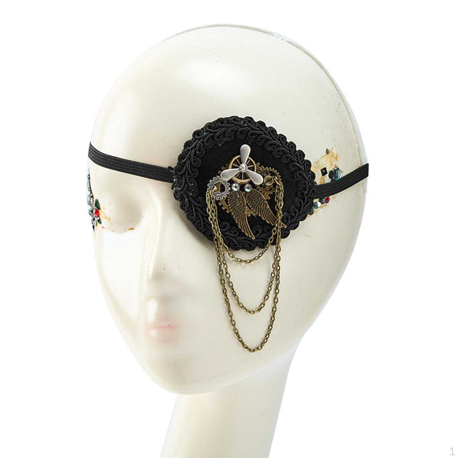 

Eye Essential,Винтаж,Стимпанк,Маскарад с готической цепочкой для мужчин и женщин