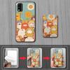 Card Slot Waterproof Phone Case For BLU C5 Max 2022 Fashion Design Durable Silicone Card Bag Protective Anti-knock TPU