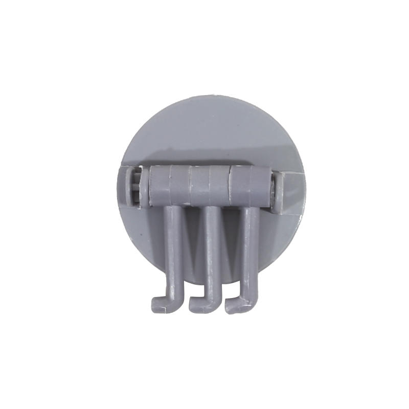 Seamless Rotatable Non-Punching Utility Hook Hangers Bathroom Kitchen Sticky Wall Triple Hook for Hanging Towel