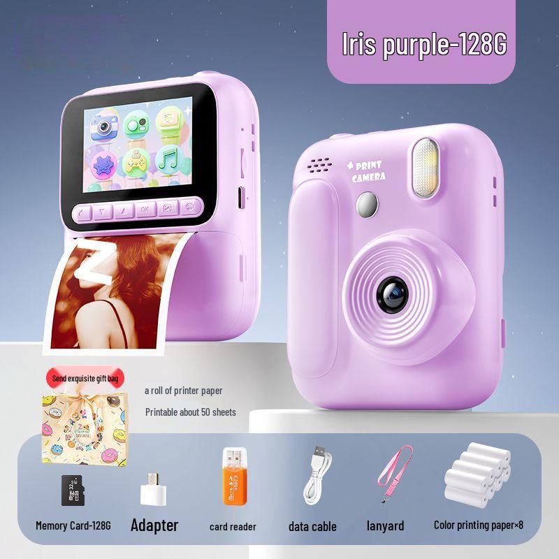2025 Student Portable Instant Digital Camera with Video & Photo Printing